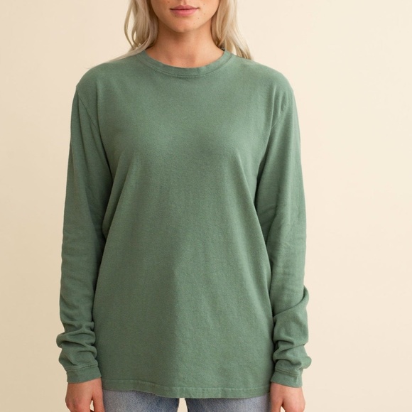 NWT Jungmaven hemp tee Black splatter paint Baja long sleeve tee size M - Picture 9 of 10